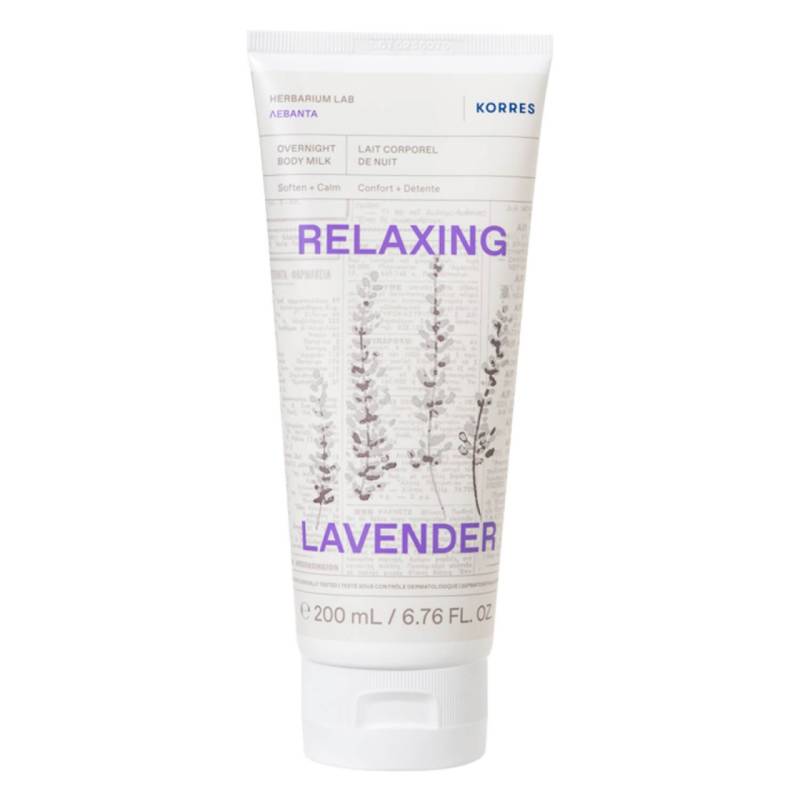 Korres Care - Relaxing Lavender Overnight Body Milk von Korres