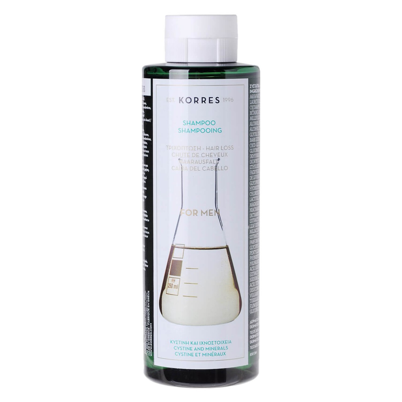 Korres Haircare - Cystine Minerals Anti Hair-Loss Shampoo Men von Korres