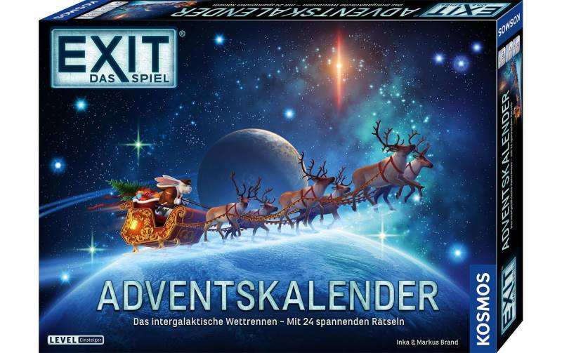 Kosmos Adventskalender »EXIT Das Spiel 2024«, ab 10 Jahren von Kosmos