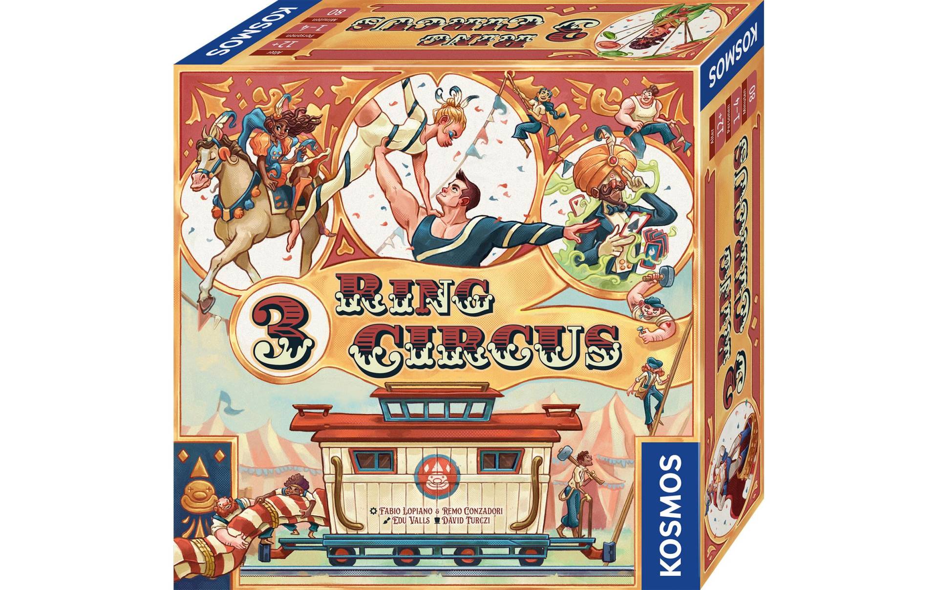 Kosmos Spiel »3 Ring Circus -DE-« von Kosmos