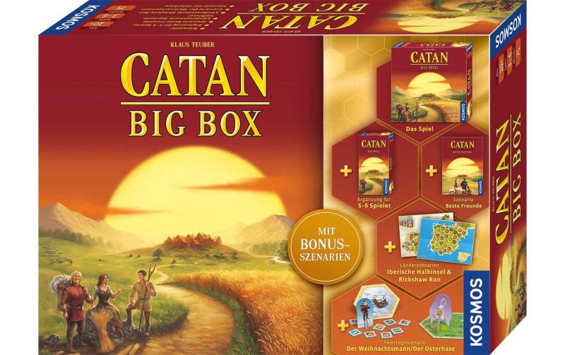 Kosmos Spiel »Catan – Big Box -DE-« von Kosmos