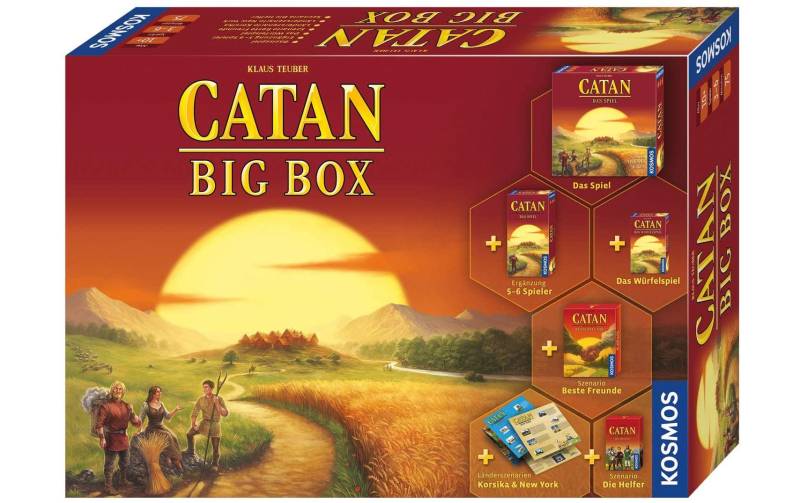 Kosmos Spiel »Catan Big Box« von Kosmos