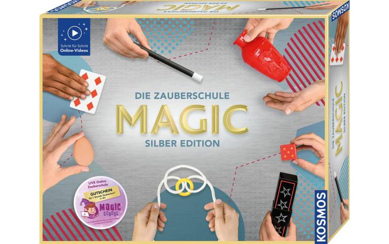 Kosmos Spiel »Die Zauberschule Magic - Silberfarben Edition« von Kosmos