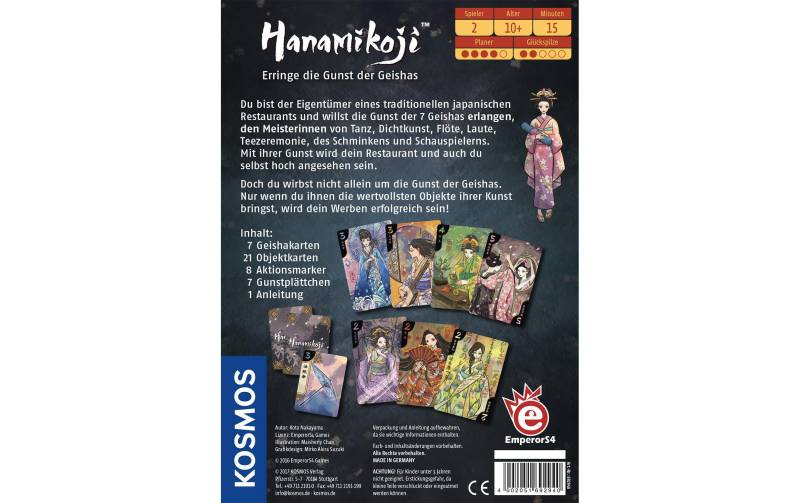 Kosmos Spiel »Hanamikoji« von Kosmos