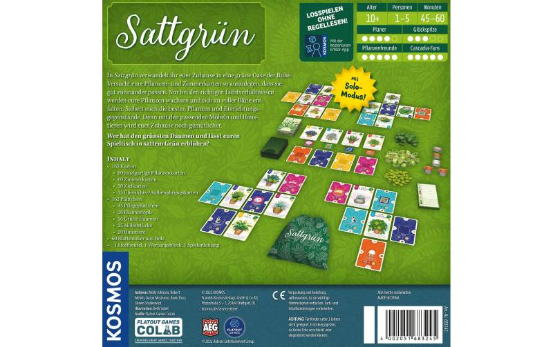 Kosmos Spiel »Sattgrün« von Kosmos