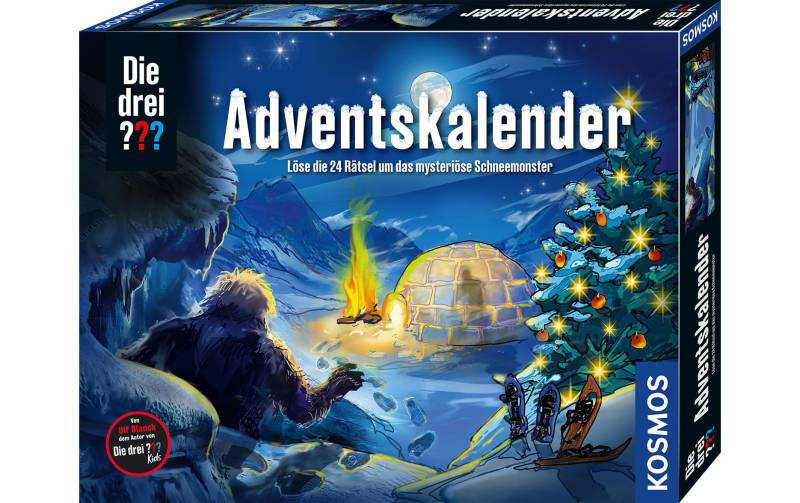 Kosmos Spielzeug-Adventskalender »Die drei??? 2023«, ab 8 Jahren von Kosmos