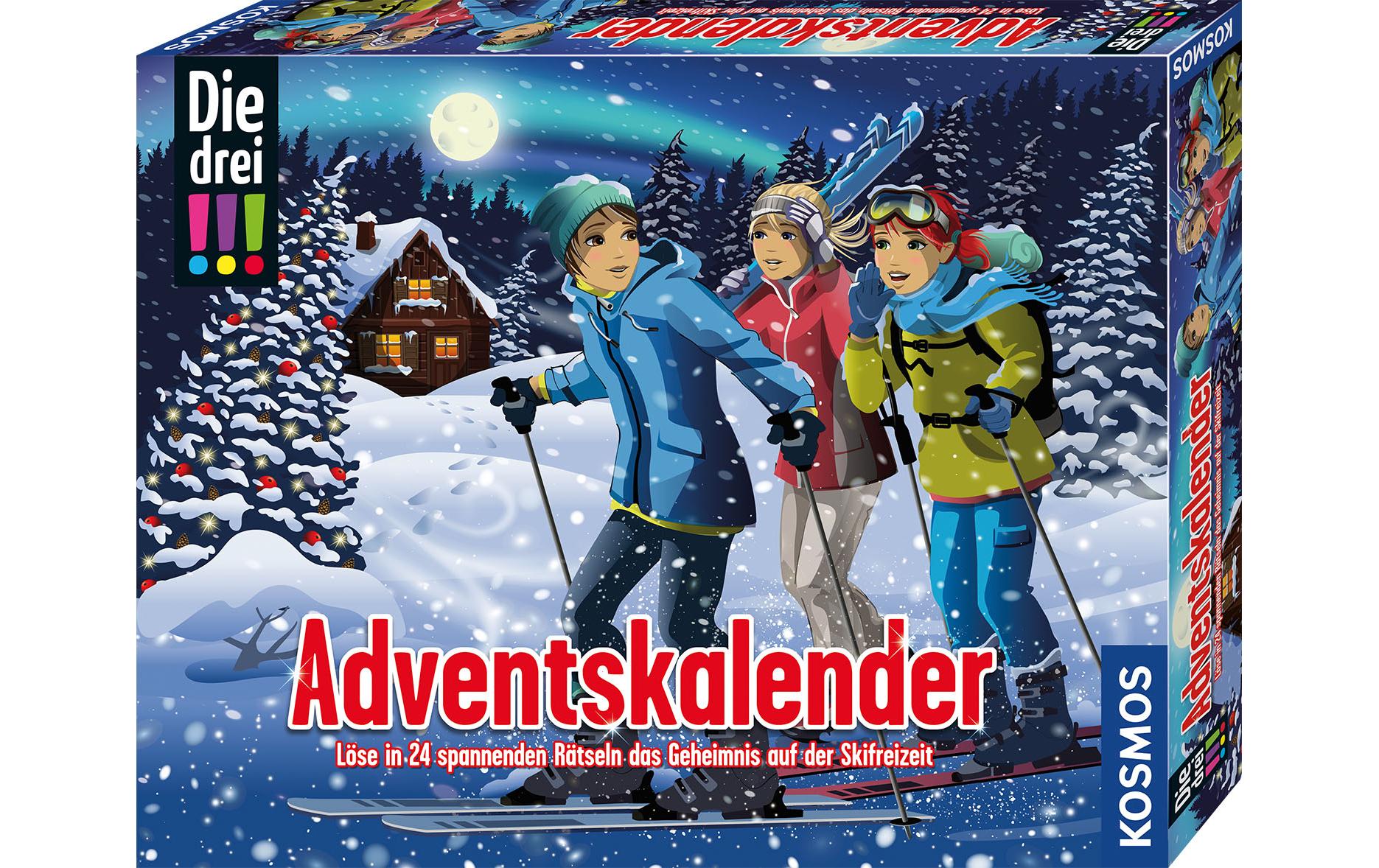 Kosmos Spielzeug-Adventskalender »Die drei!!! 2023«, ab 8 Jahren Kosmos Spielzeug-Adventskalender »Die drei!!! 2023«, ab 8 Jahren von Kosmos