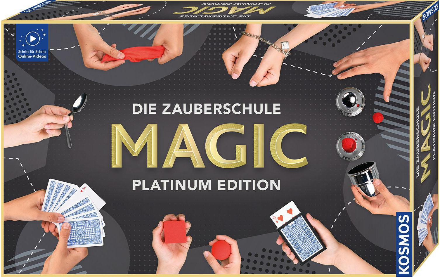 Kosmos Experimentierkasten »Magie Die Zauberschule Magic: Platinum Edition« von Kosmos