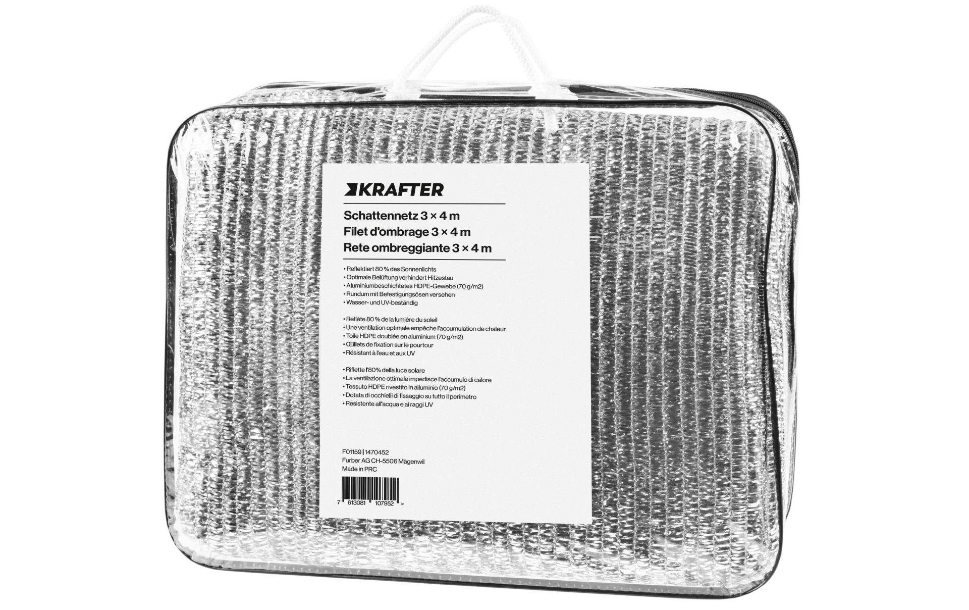 Krafter Sonnensegel »Aluminium Schattennetz F01159« von Krafter