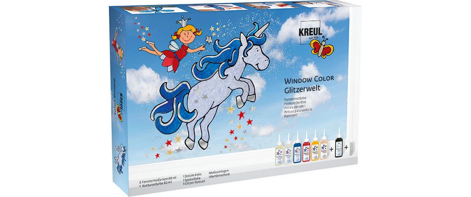 Kreul Bastelfarbe »Kreul Set Glitzer 80 ml x 6 Stück« von Kreul