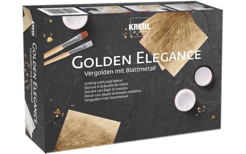 Kreul Bastelfarbe »Set Goldfarbenen Elegance 5-teilig« von Kreul