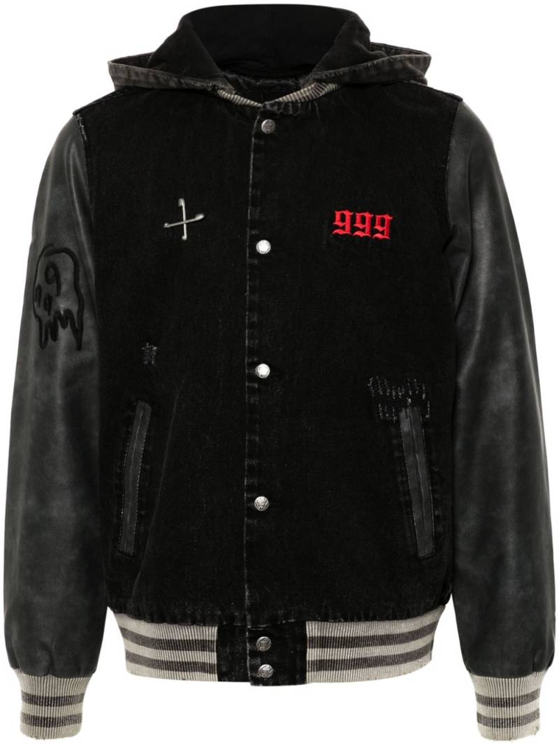 Ksubi 999 Kollage bomber jacket - Black von Ksubi