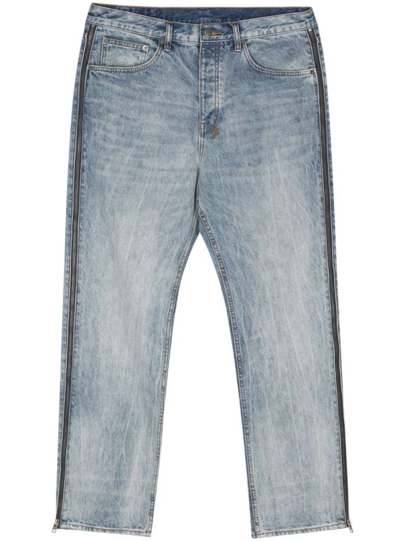 Ksubi Anti K Dynamite zip-detail jeans - Blue von Ksubi