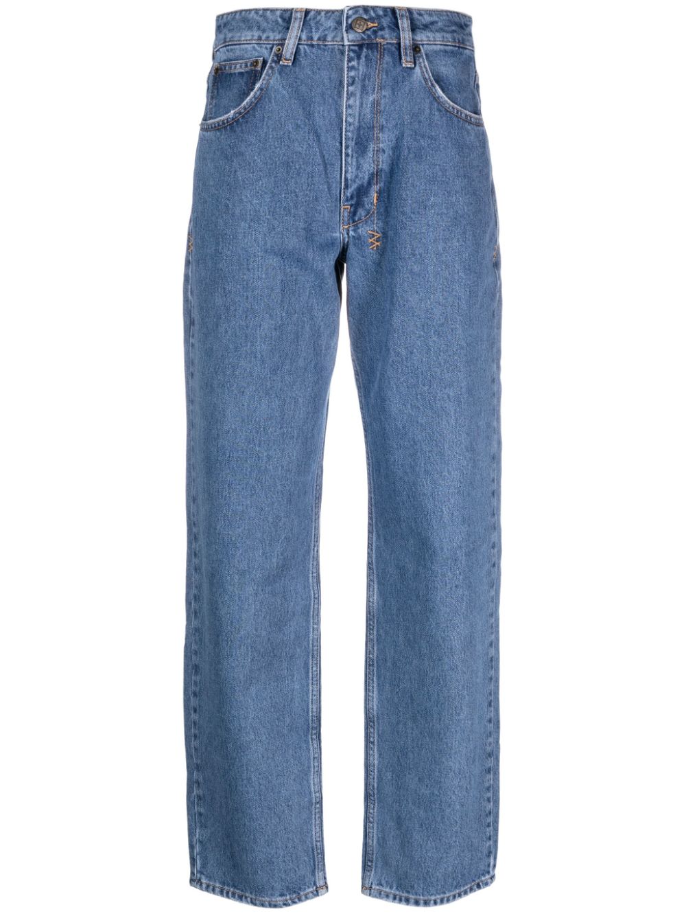 Ksubi Brooklyn Heritage mid-rise straight-leg jeans - Blue von Ksubi