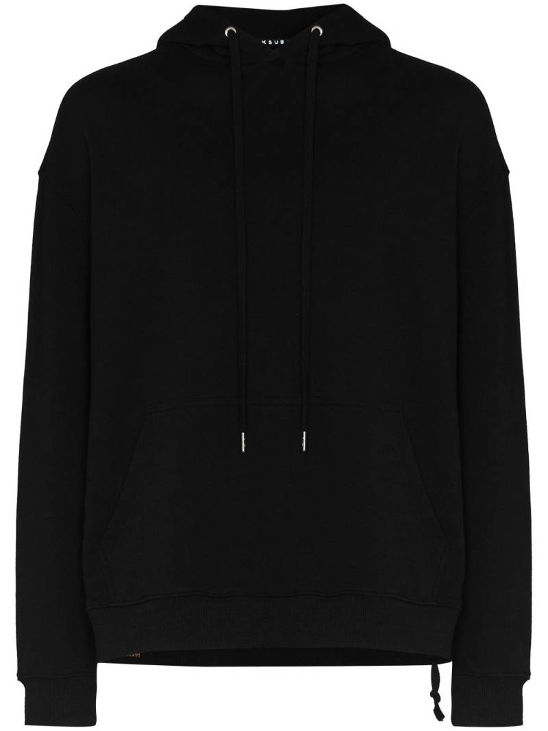 Ksubi Kross biggie hooded sweatshirt - Black von Ksubi