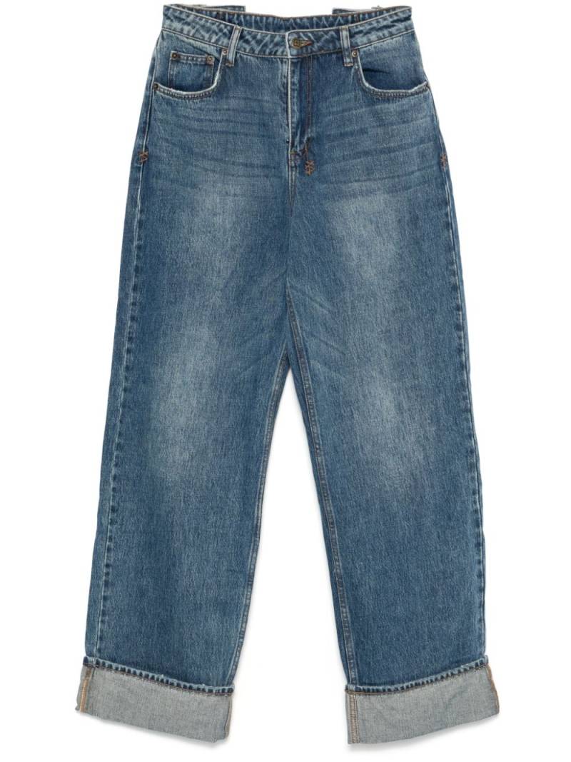 Ksubi Low Rider Cuffed Aged jeans - Blue von Ksubi