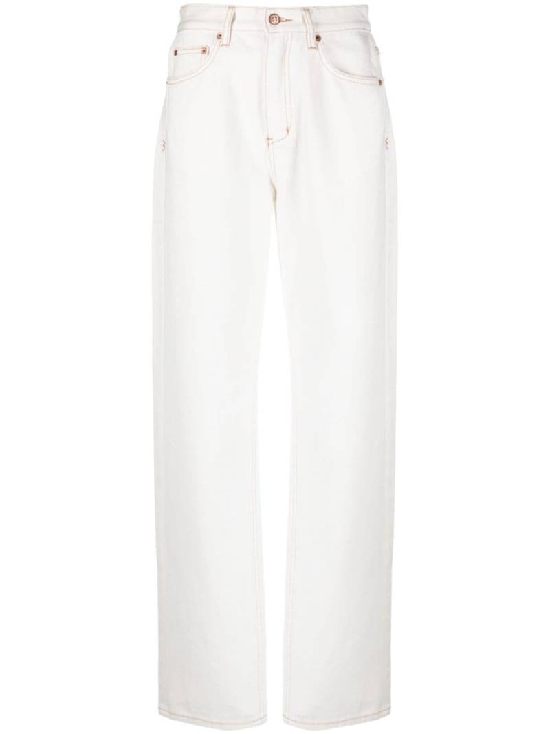 Ksubi Playback Sugar Rush high-rise straight-leg jeans - White von Ksubi