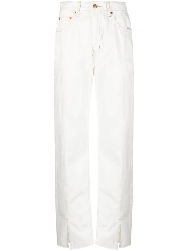 Ksubi Playback Sugar Rush straight-leg jeans - White von Ksubi