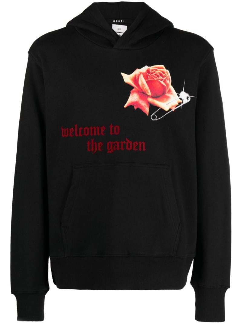 Ksubi Rose Garden Kash hoodie - Black von Ksubi