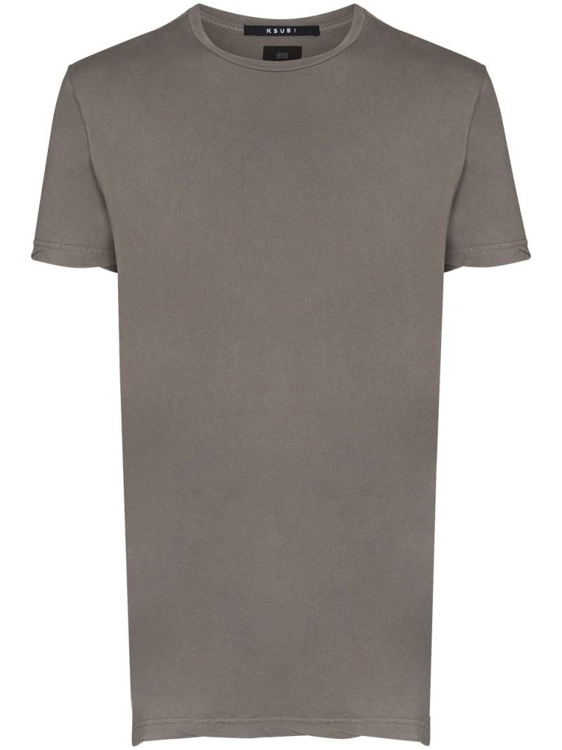 Ksubi Seeing Lines cotton T-shirt - Grey von Ksubi