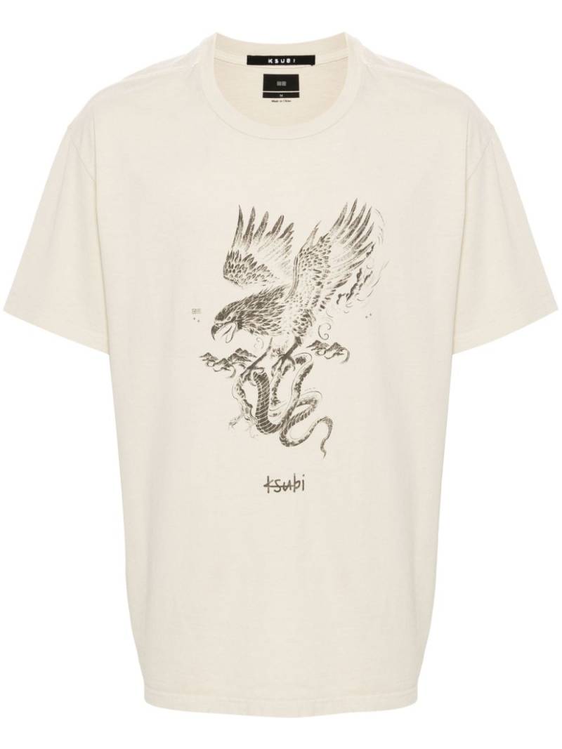 Ksubi Target Biggie T-shirt - Neutrals von Ksubi