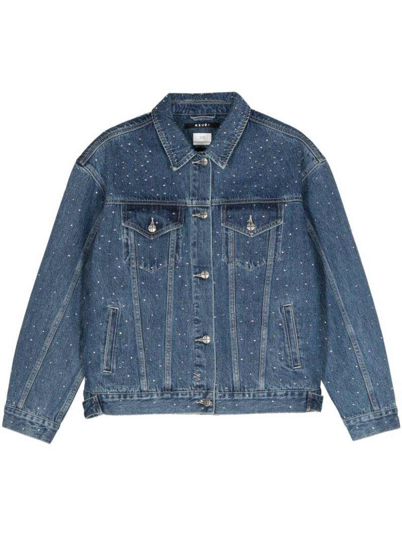 Ksubi Token Krystal denim jacket - Blue von Ksubi