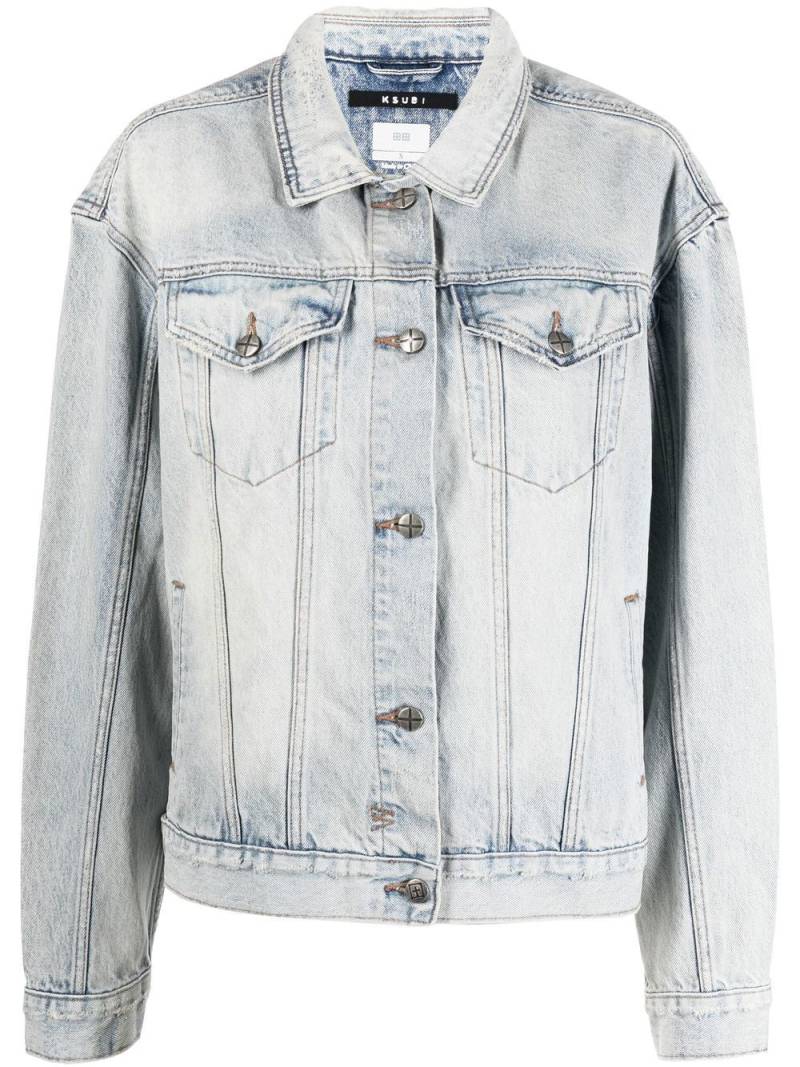 Ksubi oversized-cut denim jacket - Blue von Ksubi