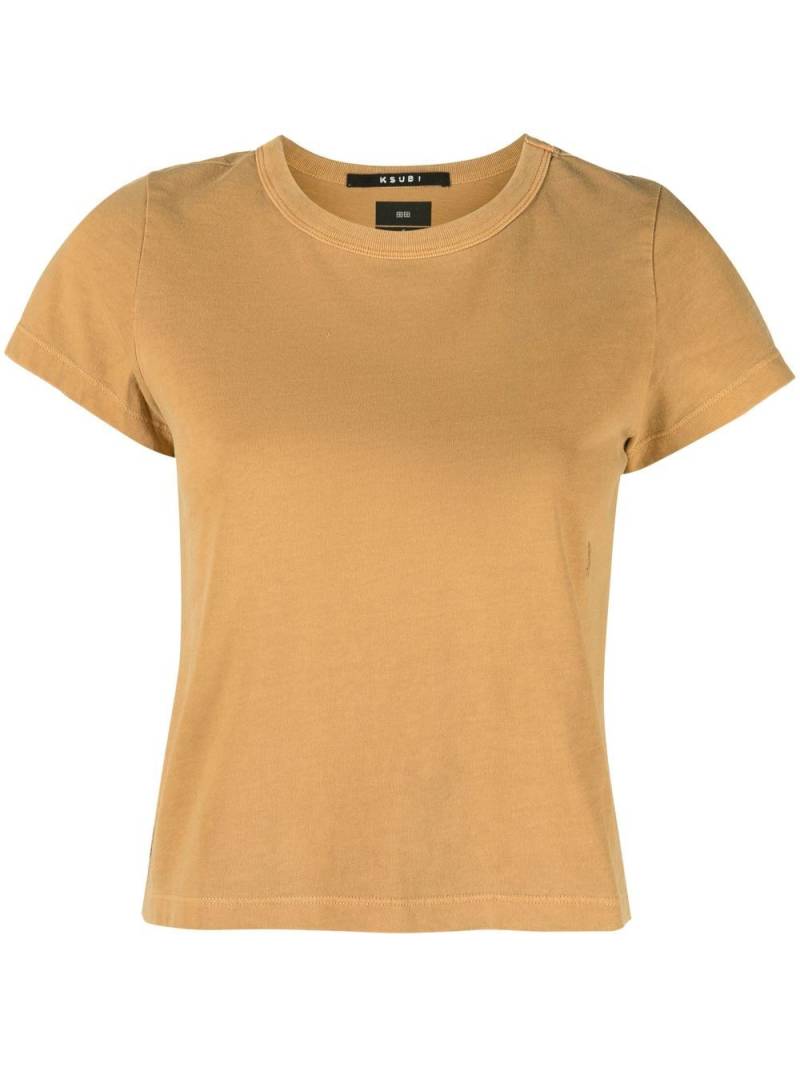 Ksubi short-sleeved round-neck T-shirt - Orange von Ksubi