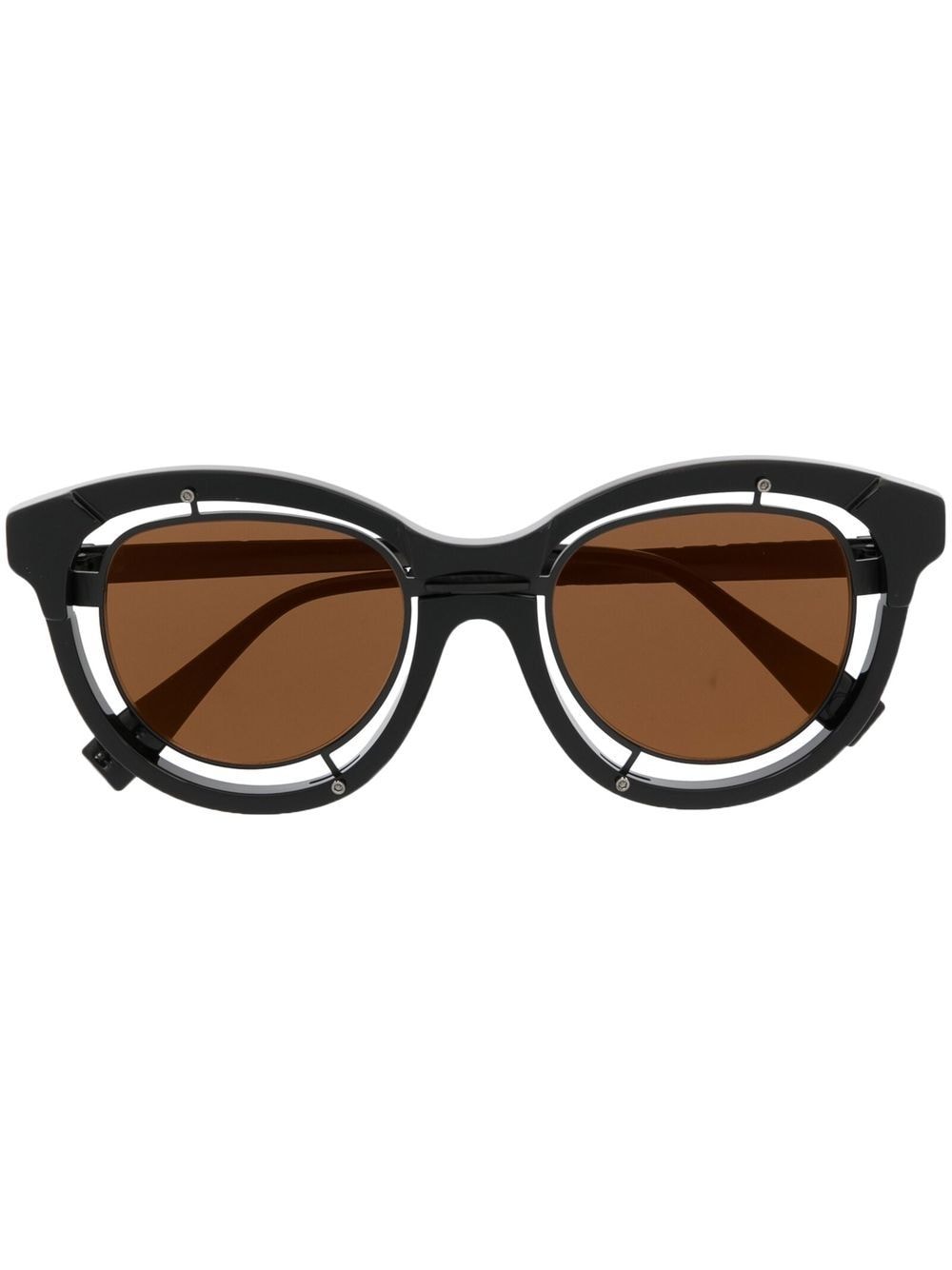 Kuboraum H93 cat-eye sunglasses - Black von Kuboraum