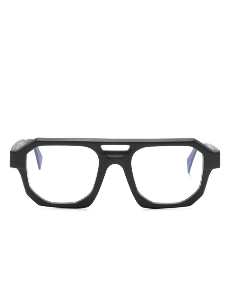 Kuboraum K33 square-frame glasses - Black von Kuboraum