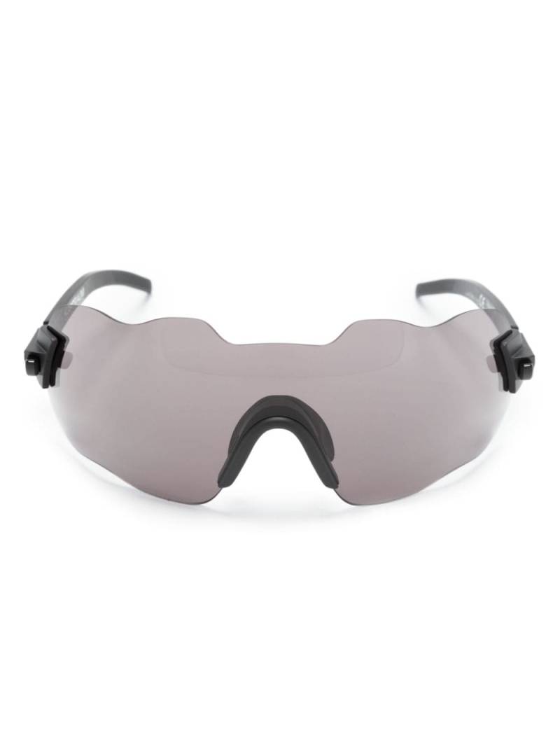 Kuboraum Mask E50 rimless sunglasses - Grey von Kuboraum