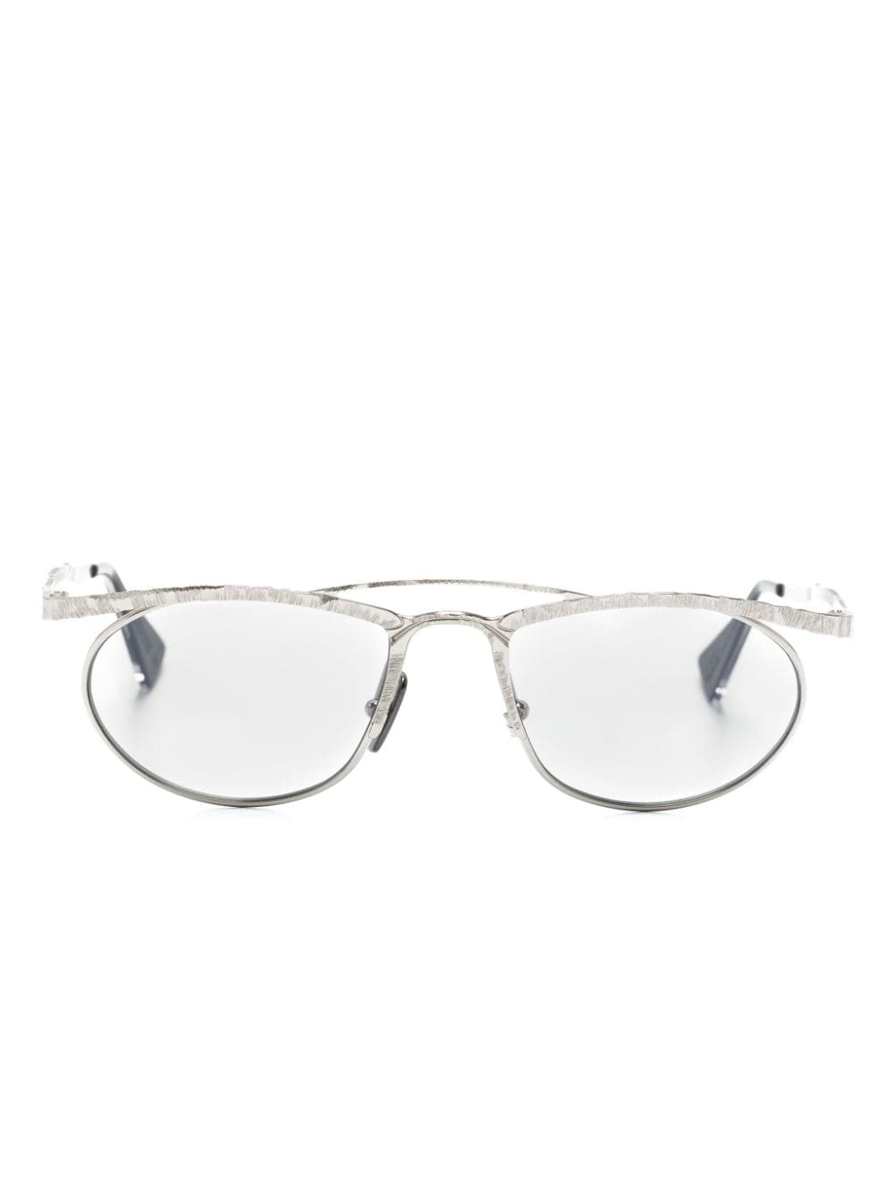 Kuboraum Mask H52 pilot-frame sunglasses - Silver von Kuboraum