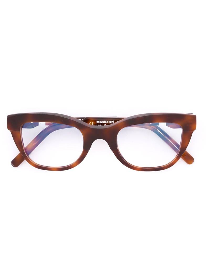 Kuboraum 'Maske K20' glasses - Brown von Kuboraum