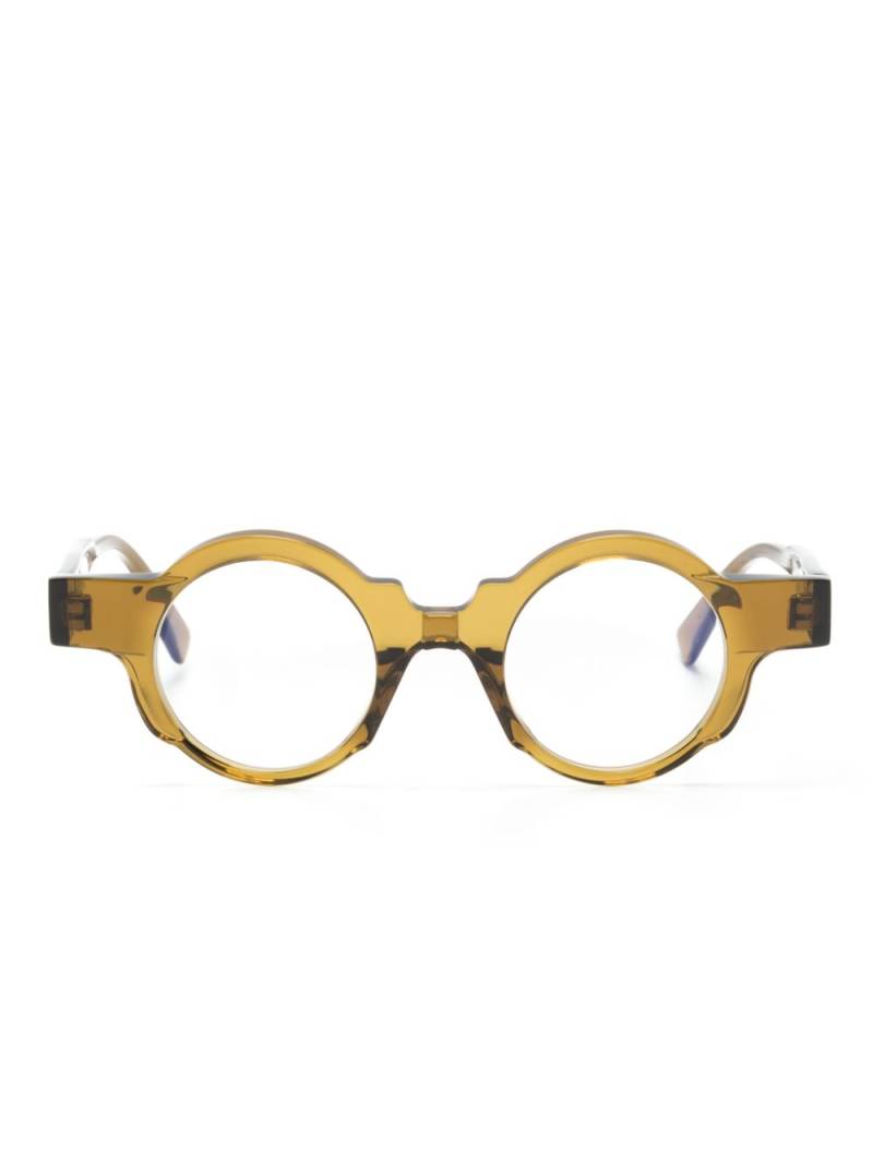 Kuboraum Maske K32 round-frame glasses - Green von Kuboraum