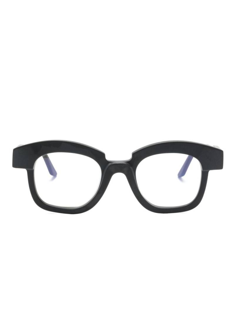 Kuboraum Maske K40 geometric-frame glasses - Black von Kuboraum