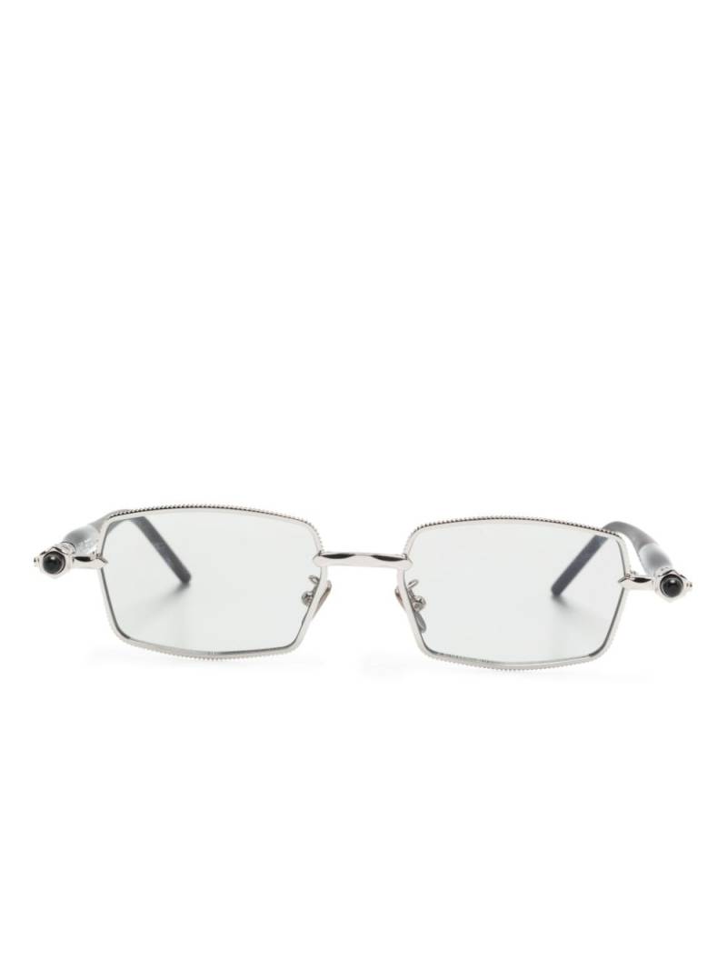 Kuboraum Maske P73 rectangle-frame sunglasses - Silver von Kuboraum