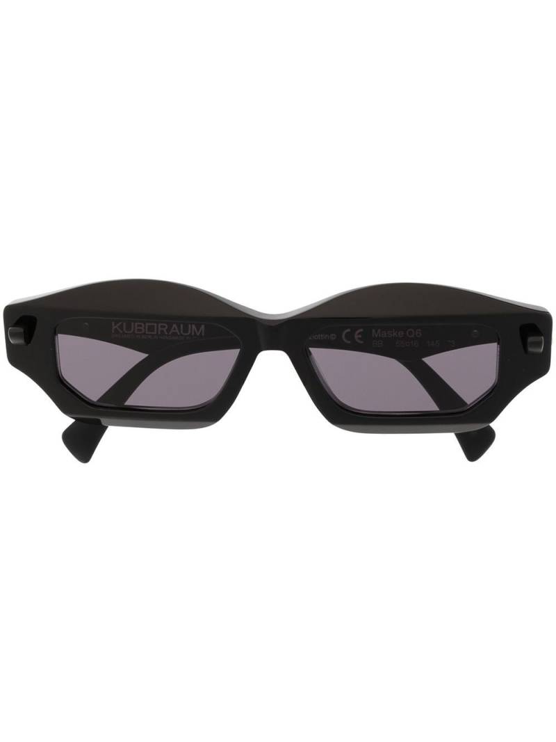 Kuboraum Maske Q6 sunglasses - Black von Kuboraum