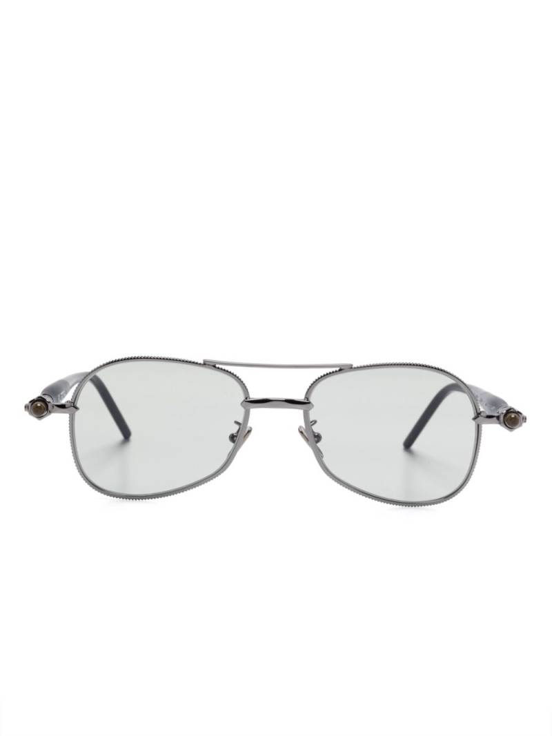 Kuboraum P75 sunglasses - Grey von Kuboraum