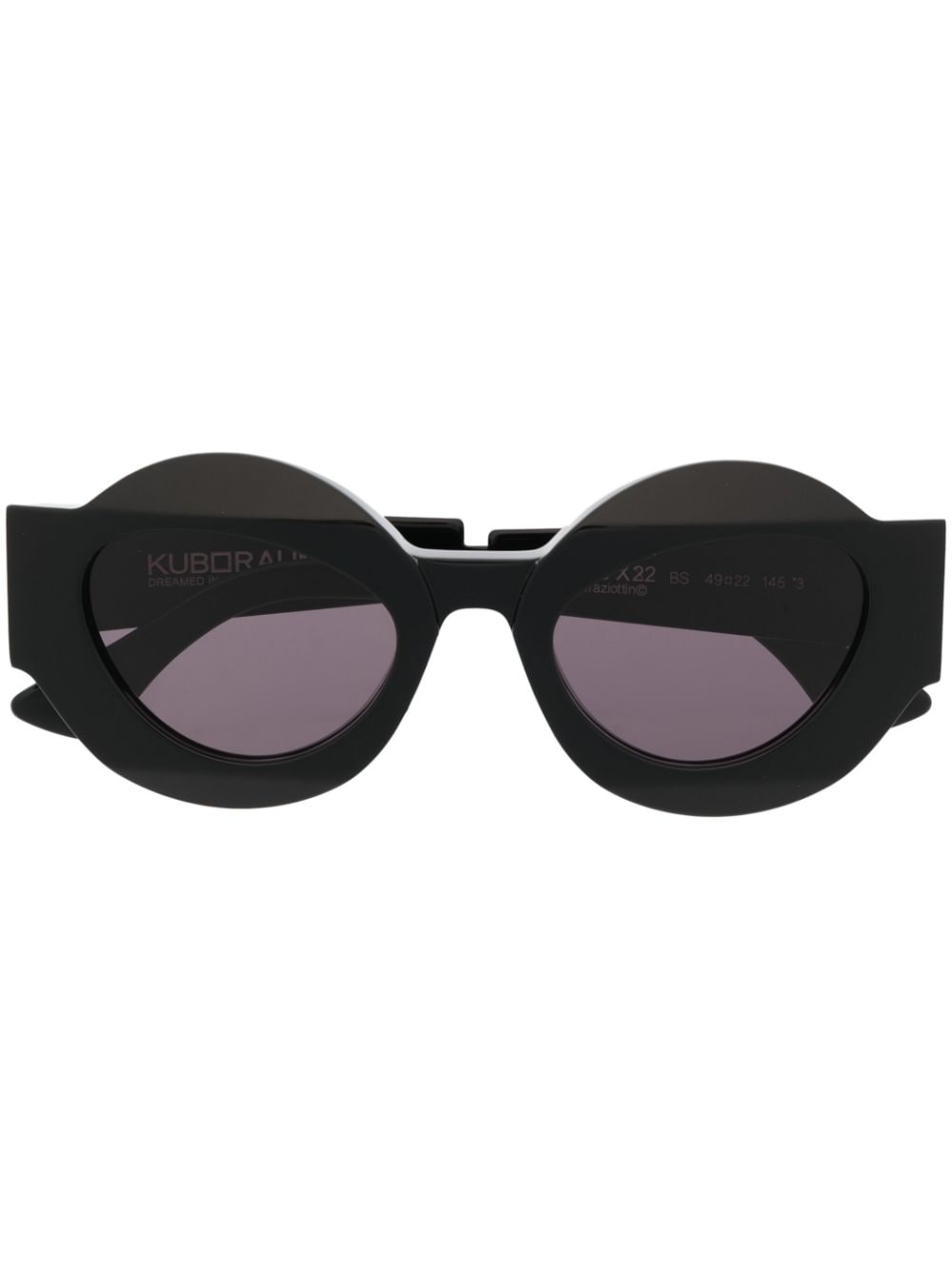 Kuboraum X22 tinted sunglasses - Black von Kuboraum