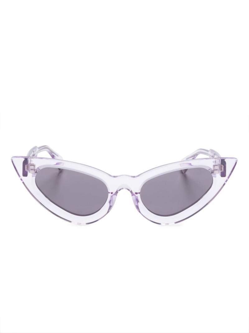 Kuboraum Y3 cat-eye frame sunglasses - Purple von Kuboraum