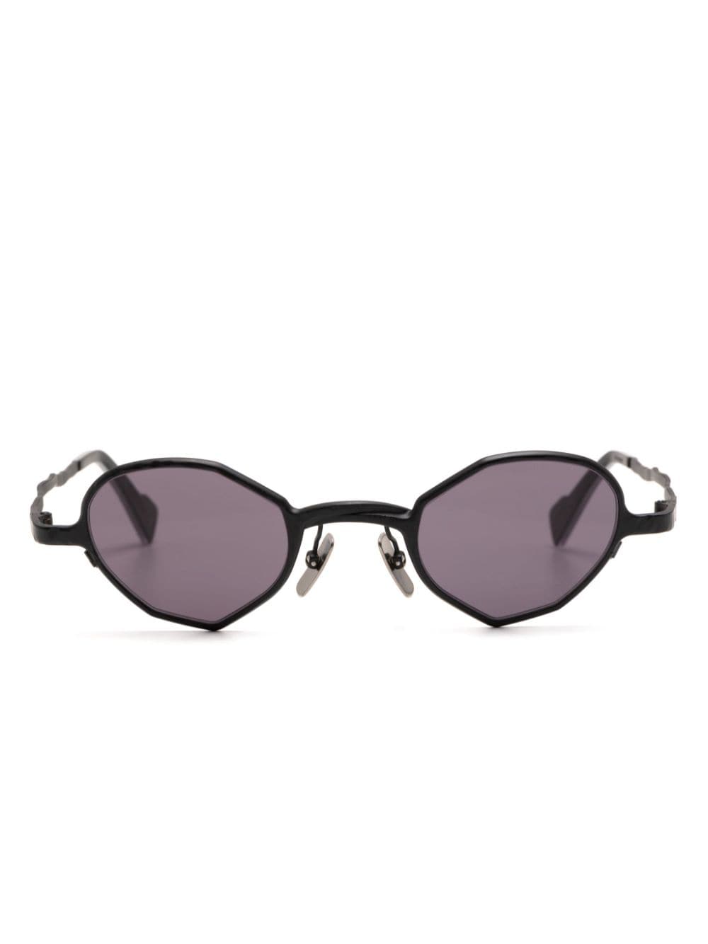 Kuboraum Z20 geometric-frame sunglasses - Grey von Kuboraum