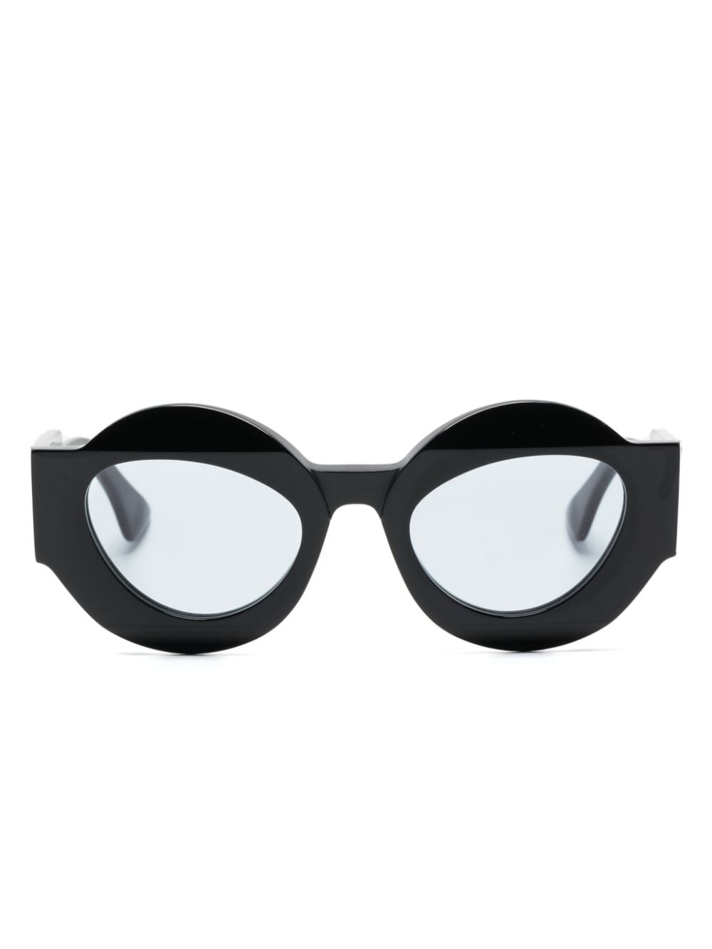 Kuboraum cat-eye frame sunglasses - Black von Kuboraum