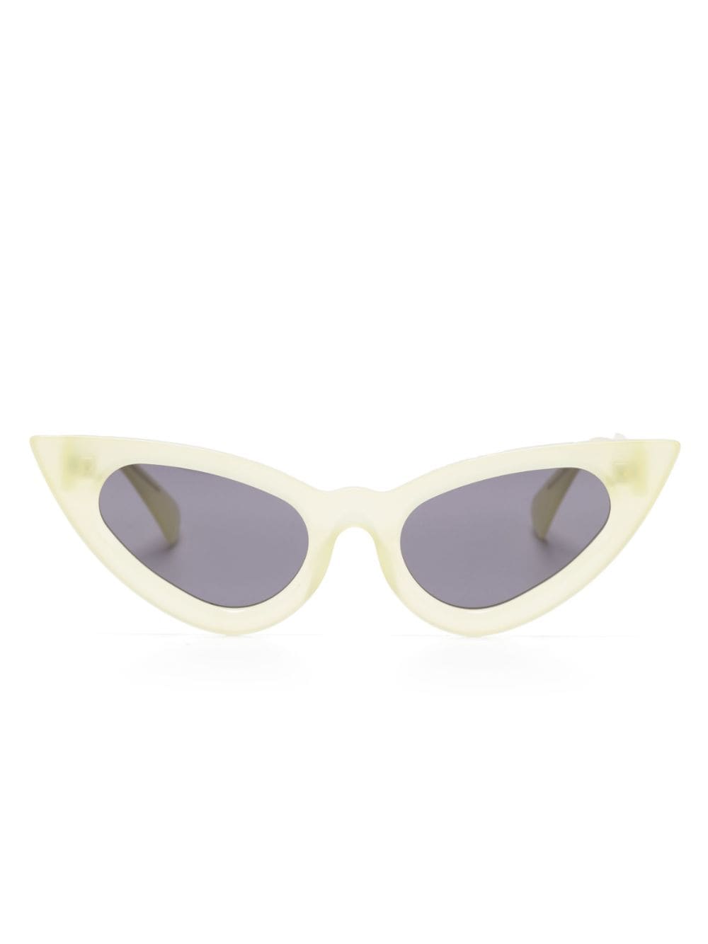 Kuboraum Y3 cat-eye sunglasses - Yellow von Kuboraum