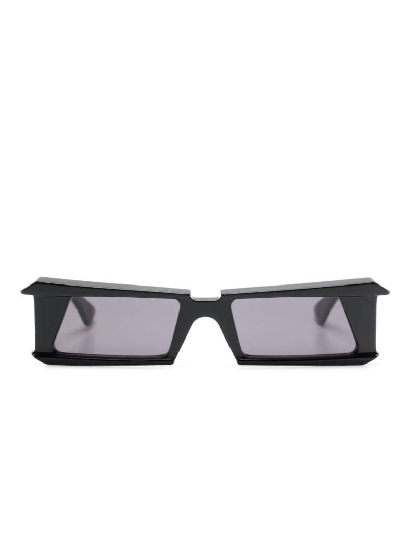 Kuboraum square-frame tinted sunglasses - Black von Kuboraum