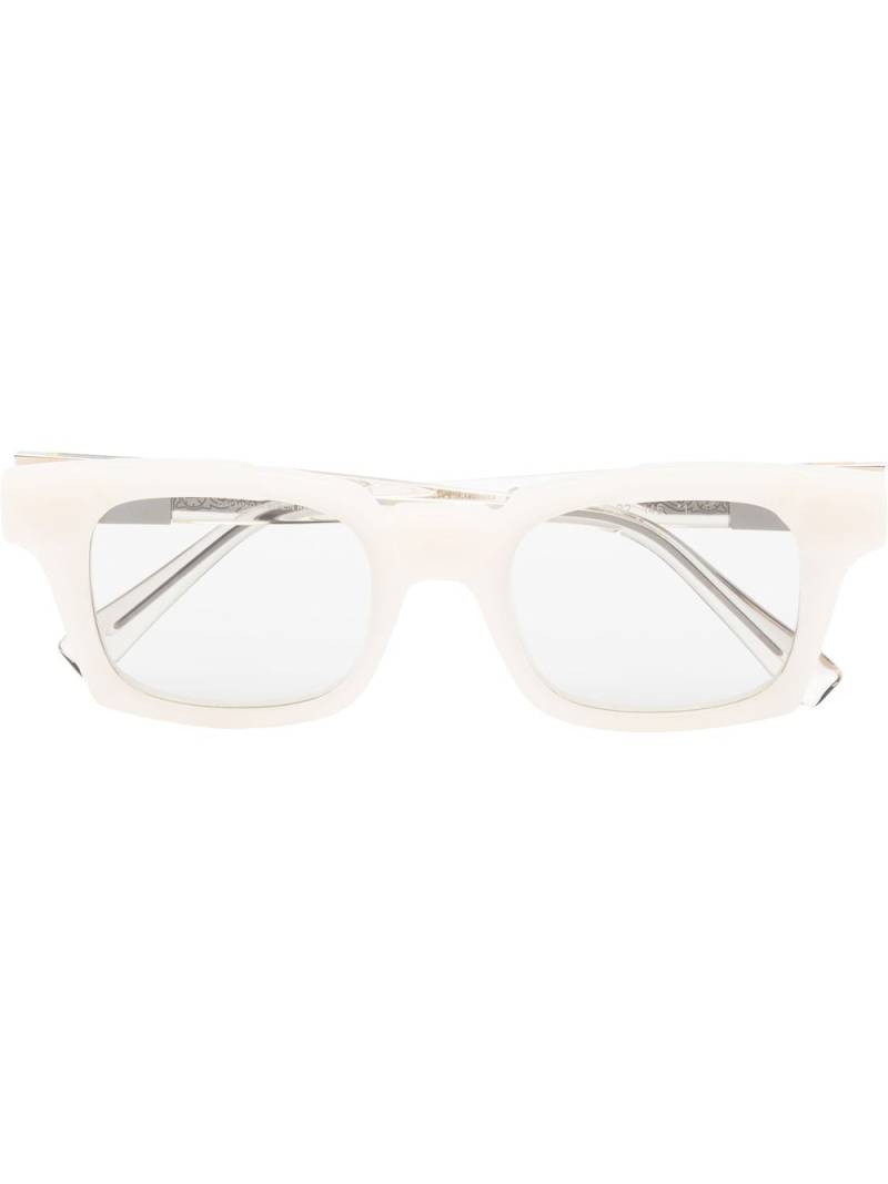 Kuboraum square-frame tinted sunglasses - Grey von Kuboraum