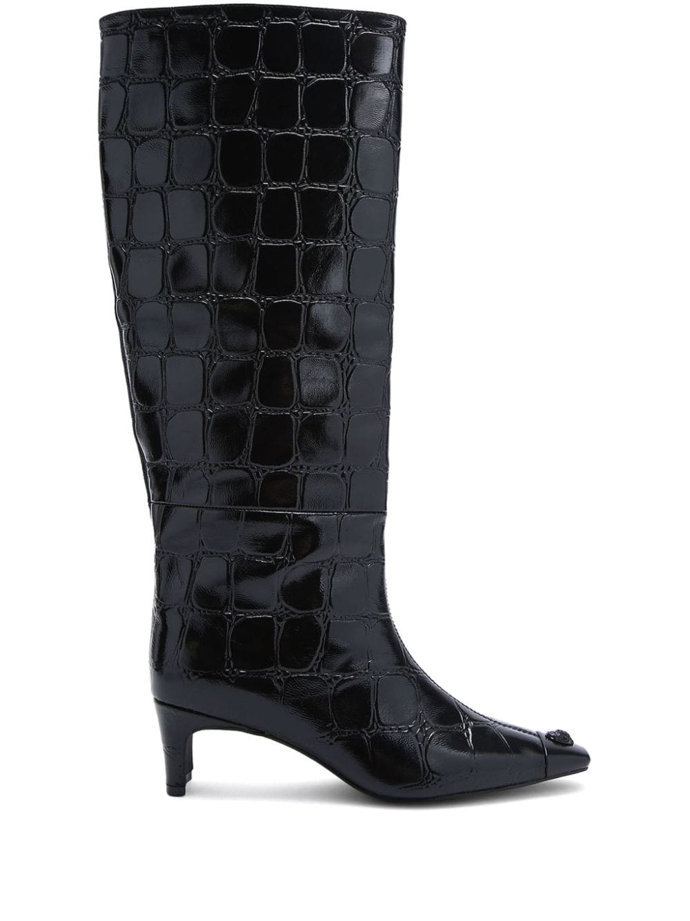 Kurt Geiger London 55mm Regent knee-high boots - Black von Kurt Geiger London