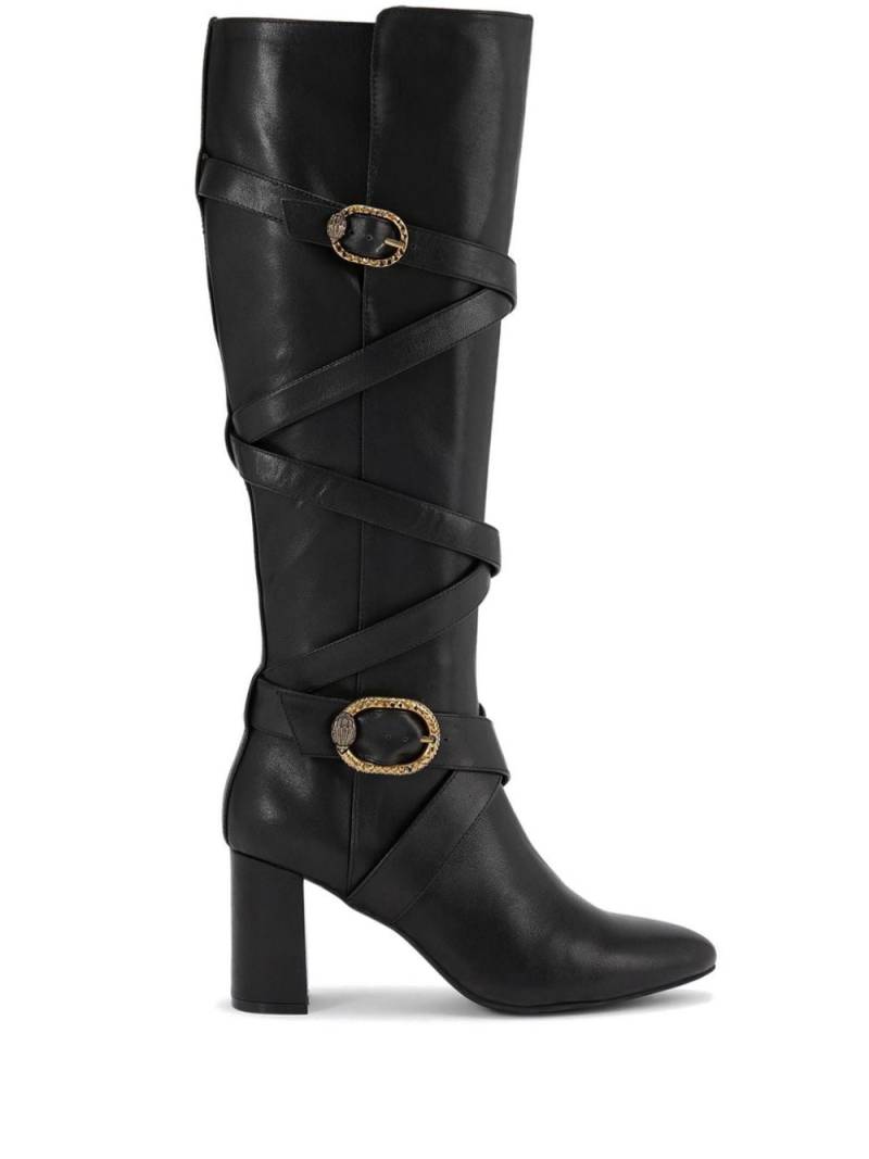 Kurt Geiger London 80mm Mayfair Strappy boots - Black von Kurt Geiger London