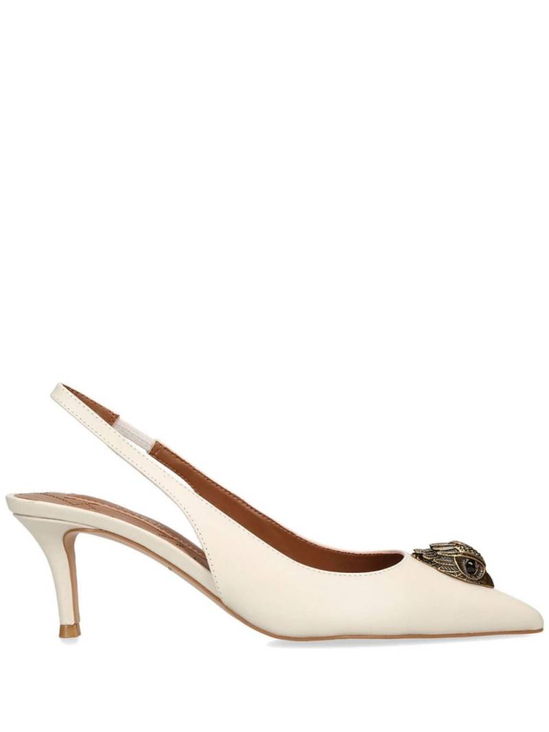 Kurt Geiger London Belgravia 60mm leather pumps - Neutrals von Kurt Geiger London