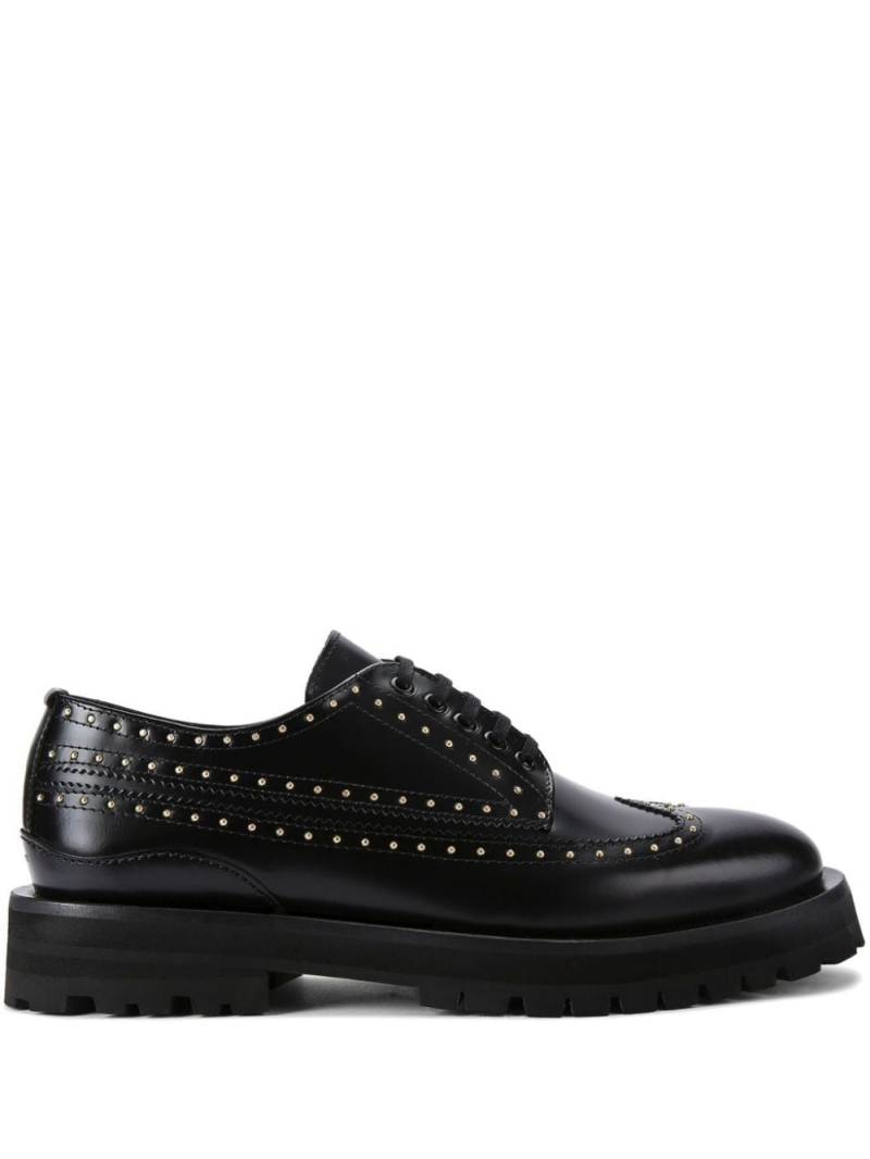 Kurt Geiger London Drayton stud-embellished brogues - Black von Kurt Geiger London