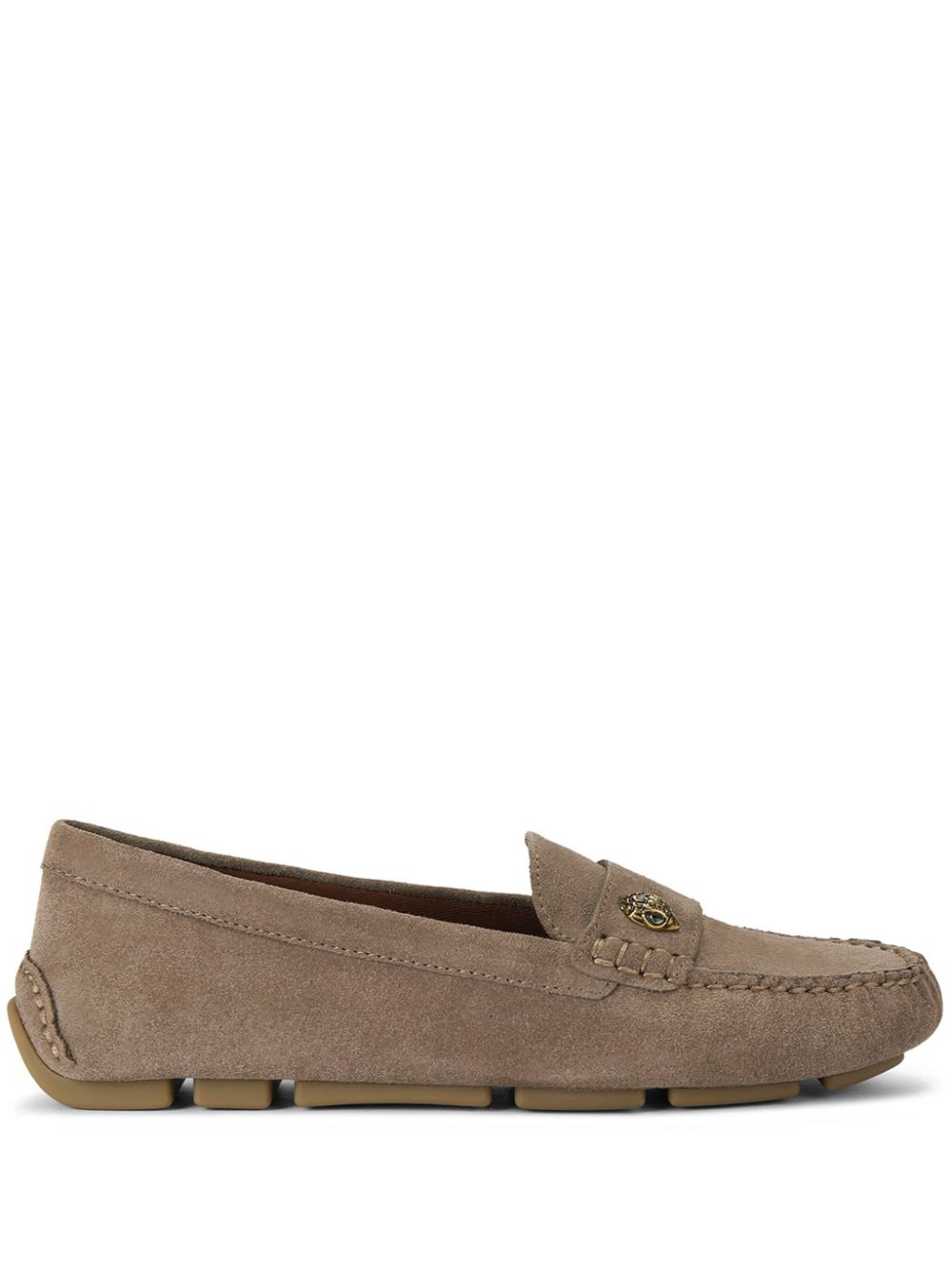 Kurt Geiger London Eagle Driver suede loafers - Neutrals von Kurt Geiger London